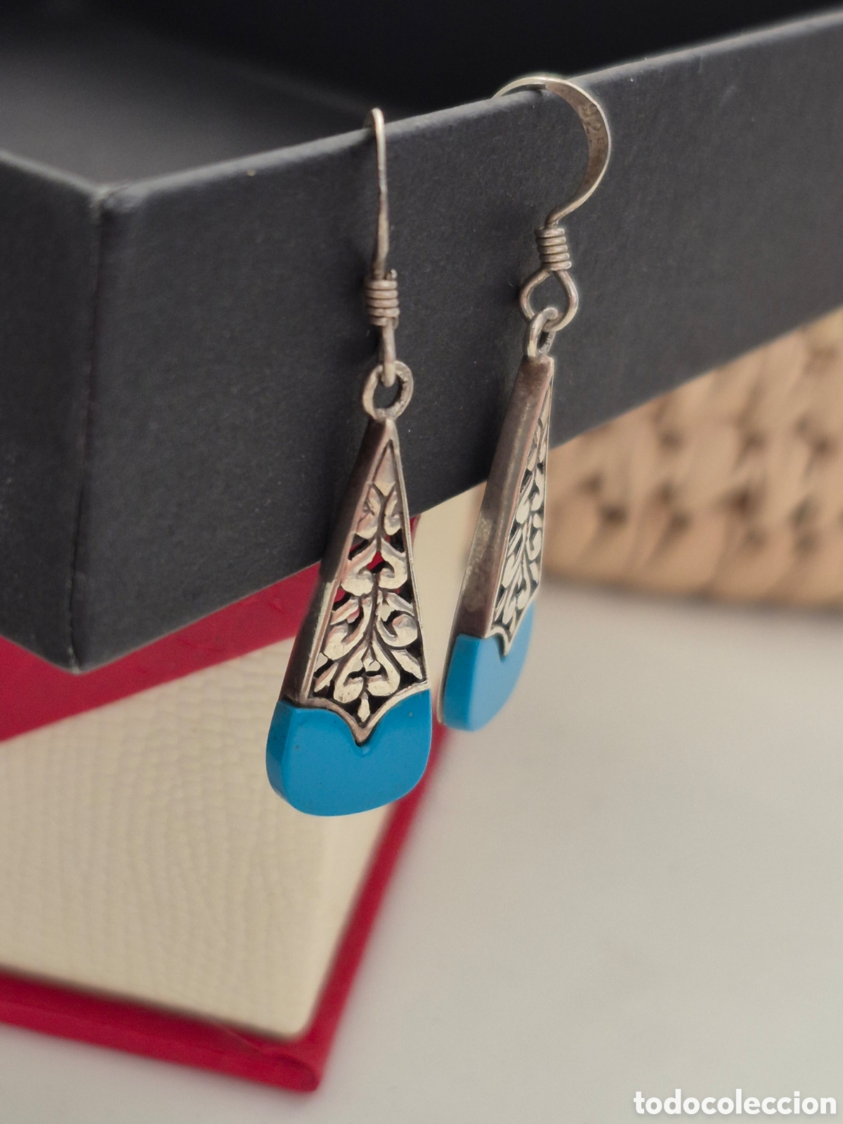 Joyeria: FABULOSOS PENDIENTES DE PLATA DE MEXICO. REF S6 MEXICO 241025 - Foto 4