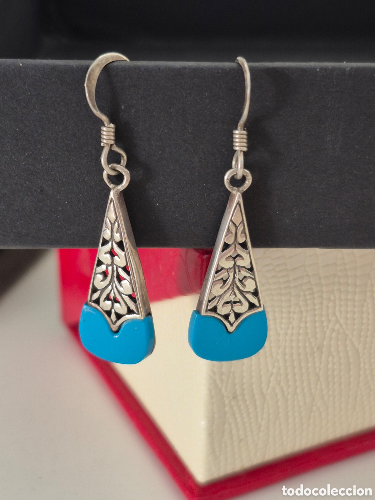 Joyeria: FABULOSOS PENDIENTES DE PLATA DE MEXICO. REF S6 MEXICO 241025 - Foto 6