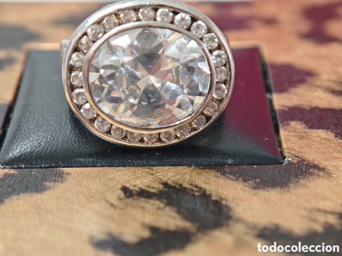 Joyeria: Anillo de plata de ley con circ&oacute;n y circonitas - Foto 5