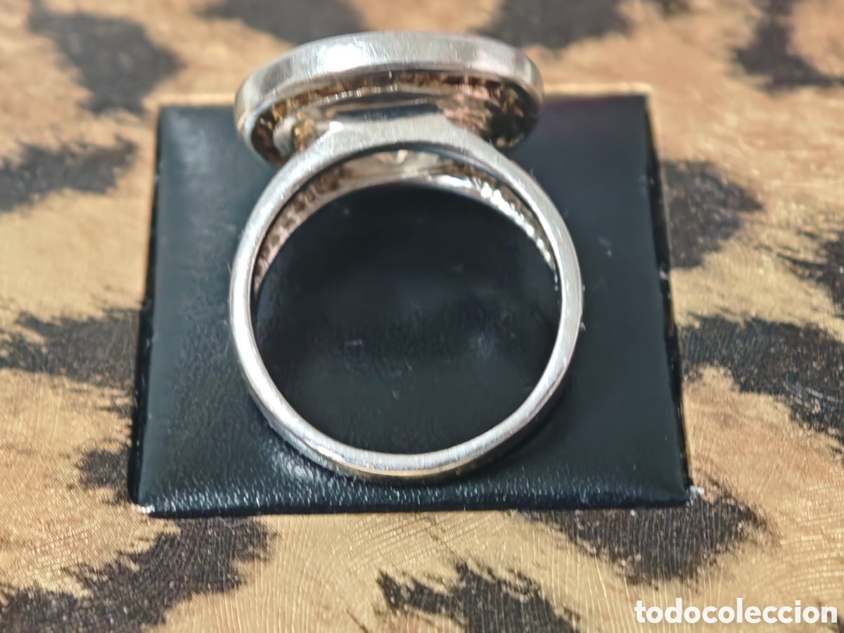 Joyeria: Anillo de plata de ley con circ&oacute;n y circonitas - Foto 7