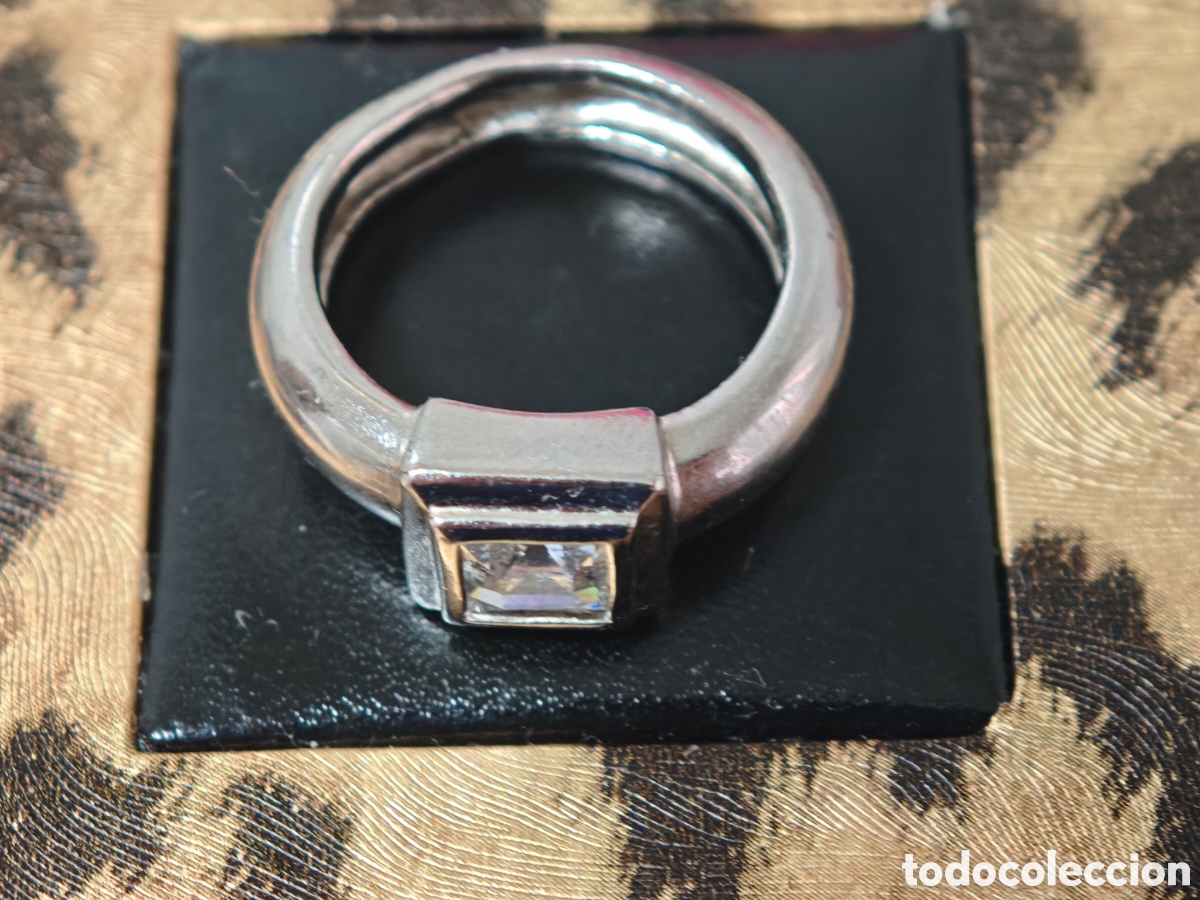 Joyeria: Anillo de plata de ley con circonita - Foto 5