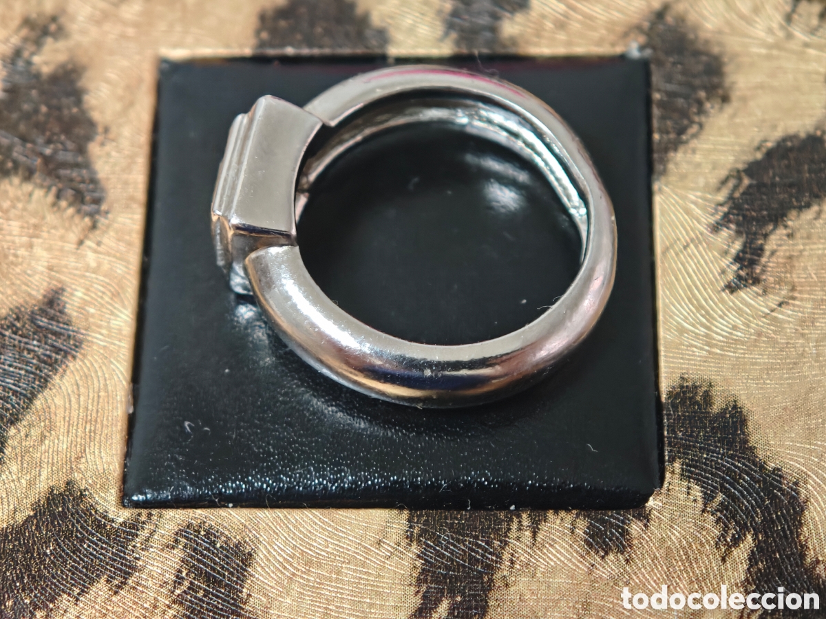Joyeria: Anillo de plata de ley con circonita - Foto 6