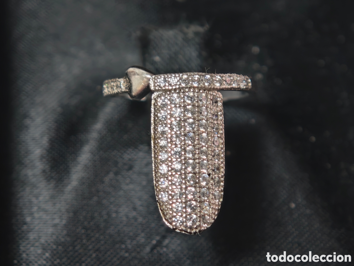 Joyeria: Anillo en Plata de Ley circonitas - Foto 2