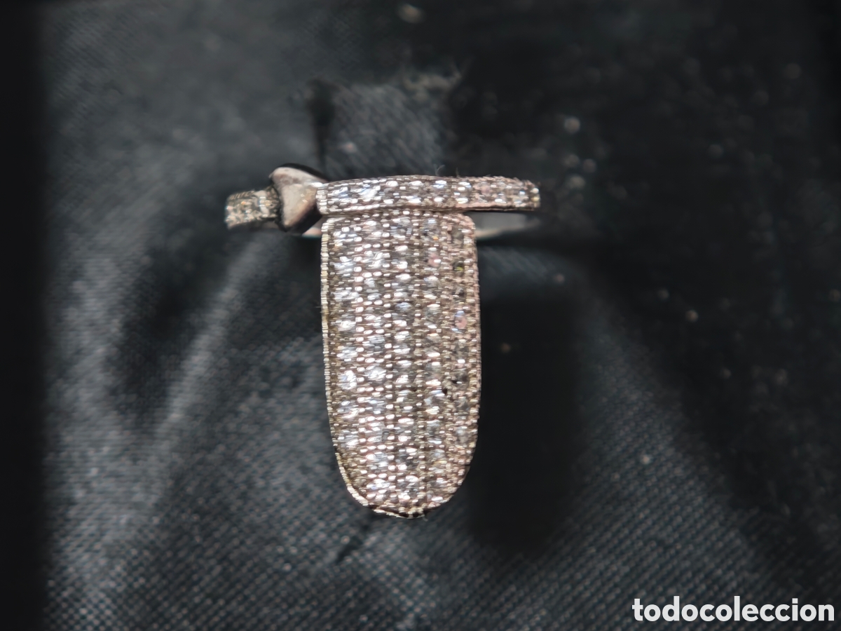 Joyeria: Anillo en Plata de Ley circonitas - Foto 4
