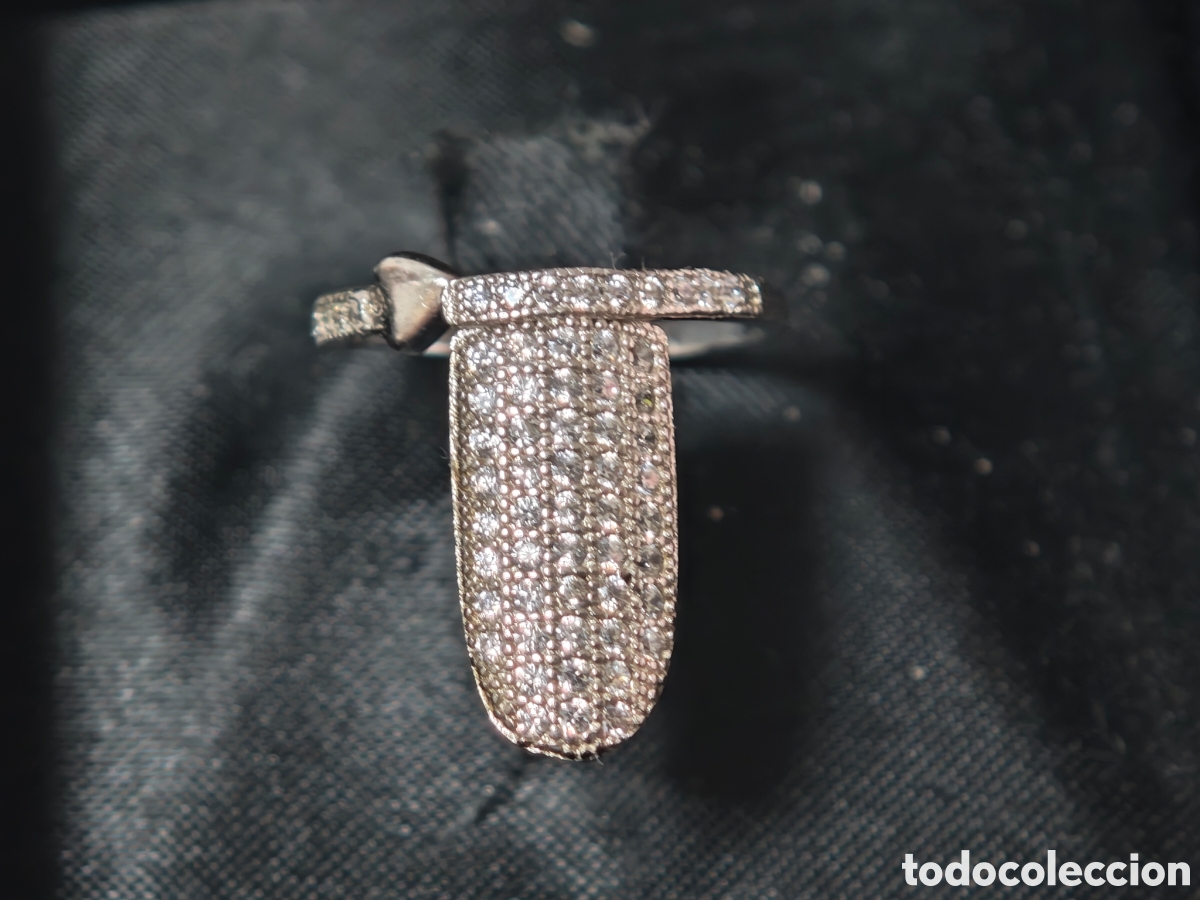 Joyeria: Anillo en Plata de Ley circonitas - Foto 5