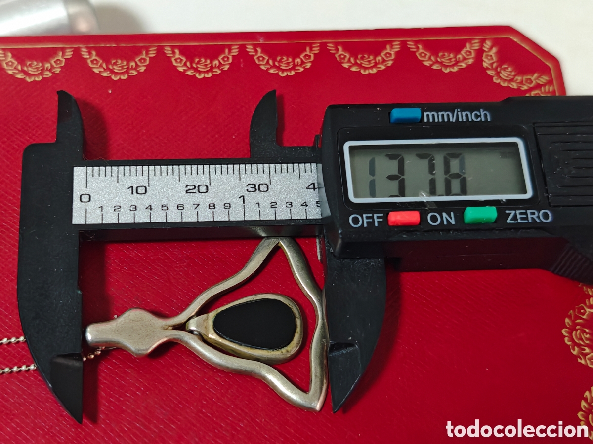 Joyeria: Colgante en plata de ley y On&iacute;s con cadena de 45 cm en plata - Foto 6