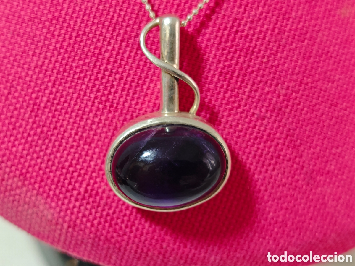 Joyeria: Colgante y cadena de plata de ley - Foto 3