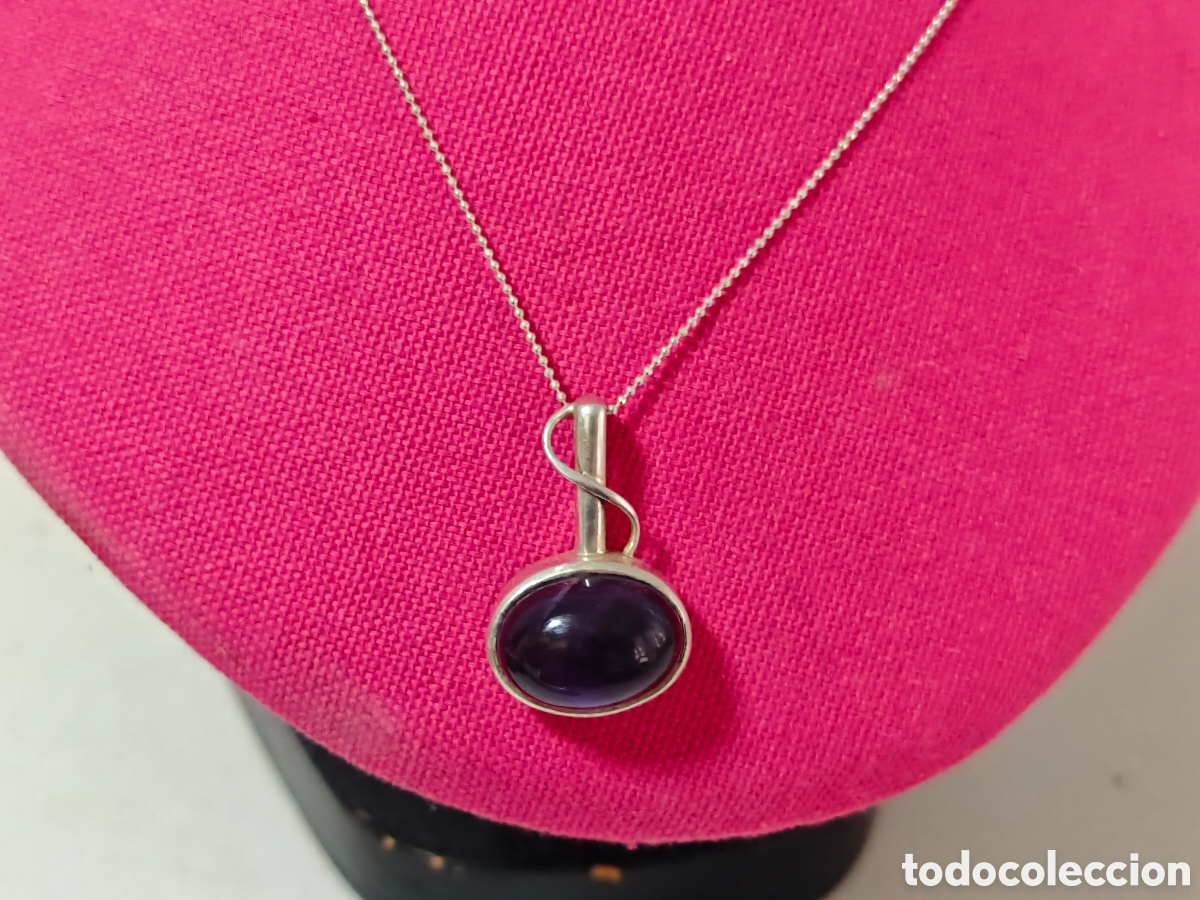 Joyeria: Colgante y cadena de plata de ley - Foto 4