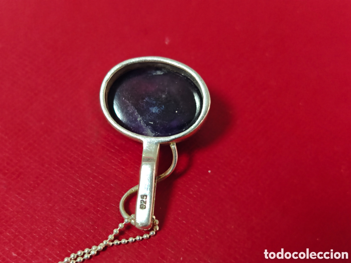 Joyeria: Colgante y cadena de plata de ley - Foto 6