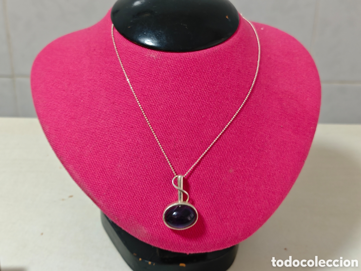 Joyeria: Colgante y cadena de plata de ley - Foto 7