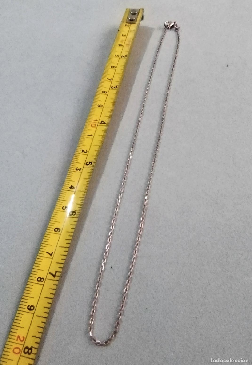 Joyeria: Cadena de plata de ley contrastada. - Foto 1