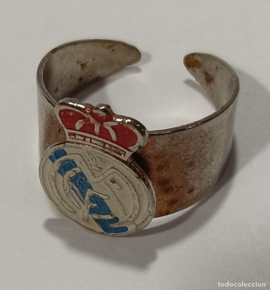 Joyeria: ANILLO CON ESCUDO DEL REAL MADRID PLATEADO - Foto 1