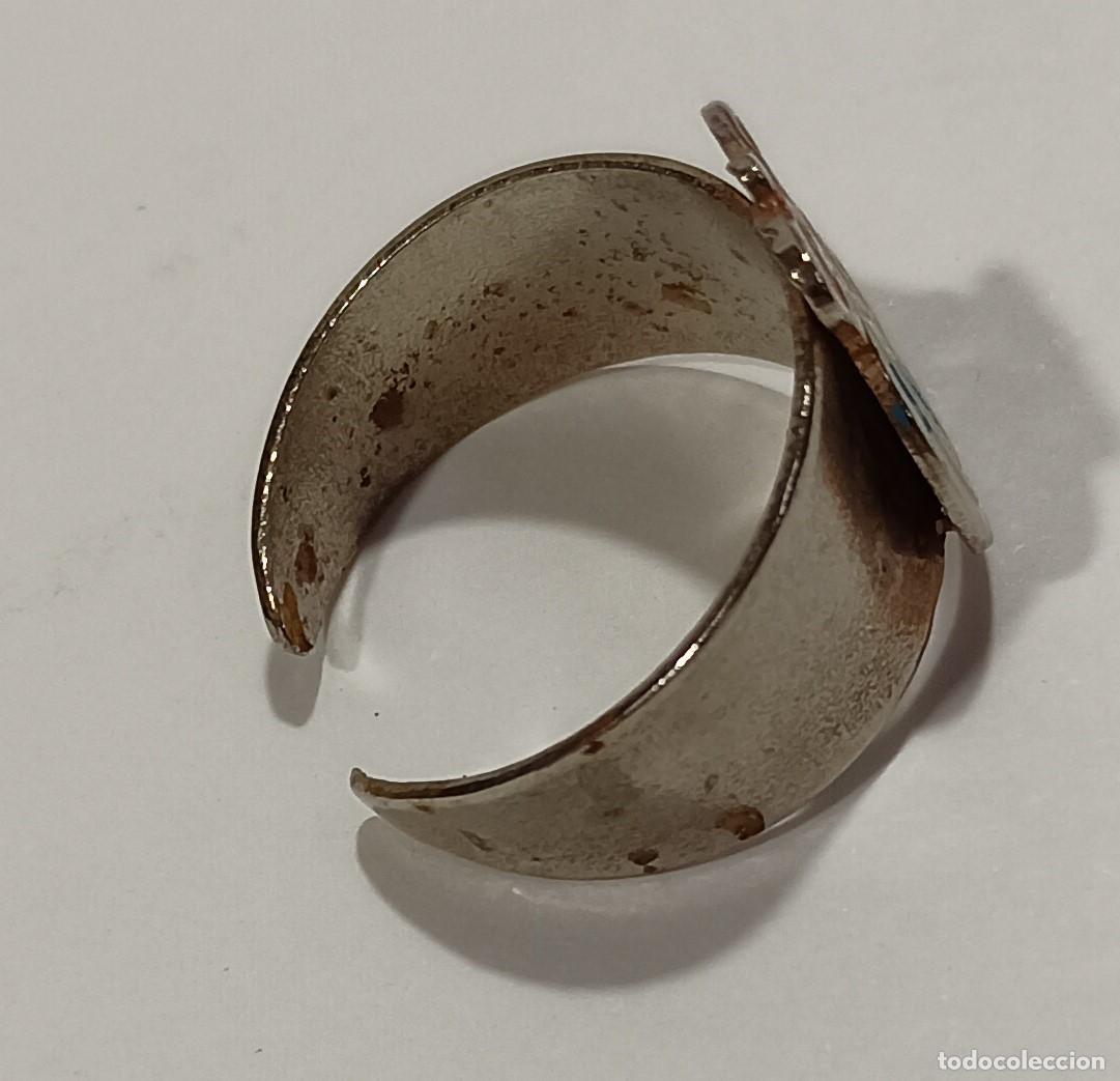 Joyeria: ANILLO CON ESCUDO DEL REAL MADRID PLATEADO - Foto 2