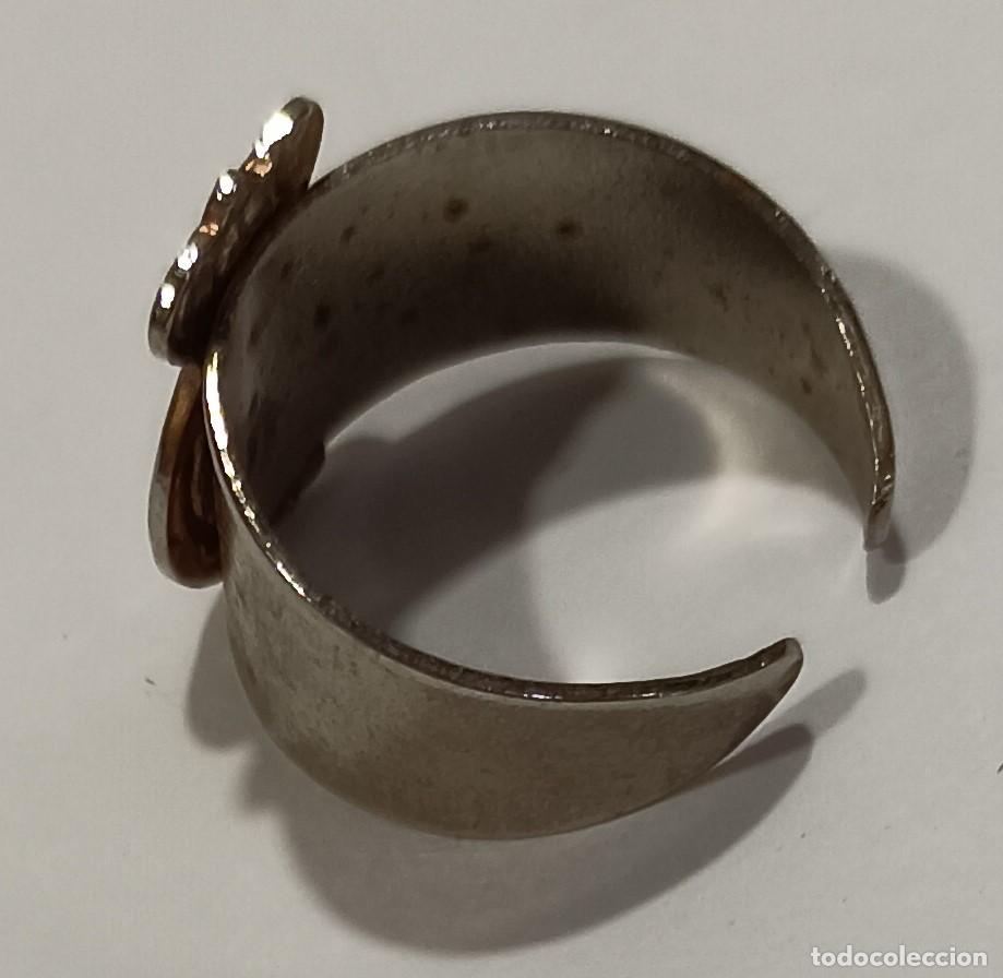 Joyeria: ANILLO CON ESCUDO DEL REAL MADRID PLATEADO - Foto 3