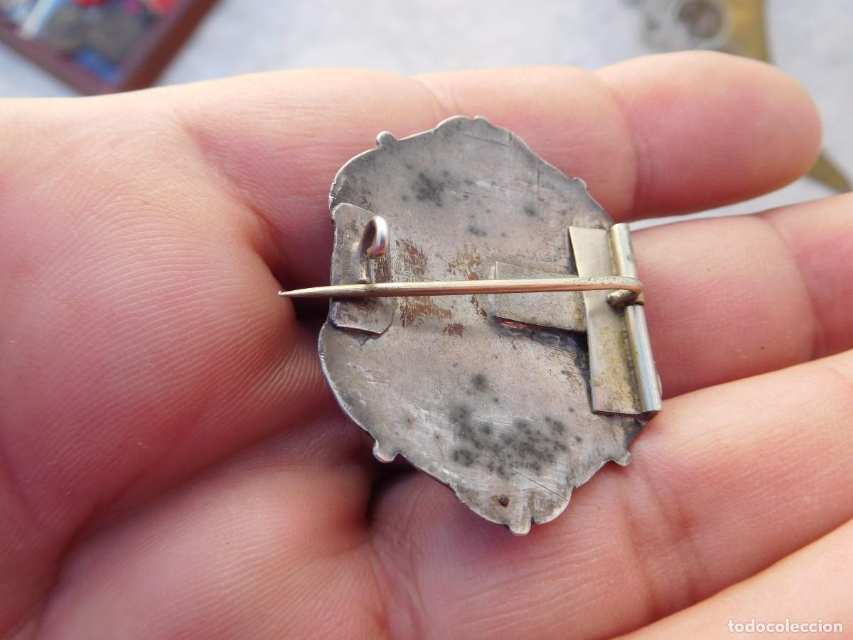 Joyeria: Broche antiguo de plata dorada - Foto 8