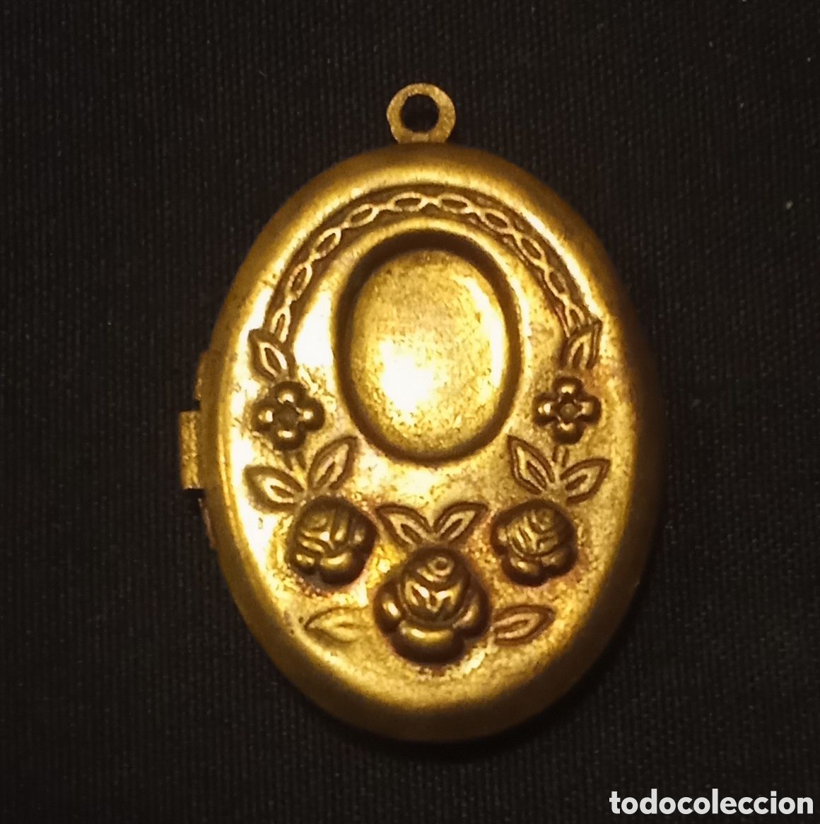 Joyeria: RELICARIO ANTIGUO DE BRONCE EXTRANJERO - Foto 1