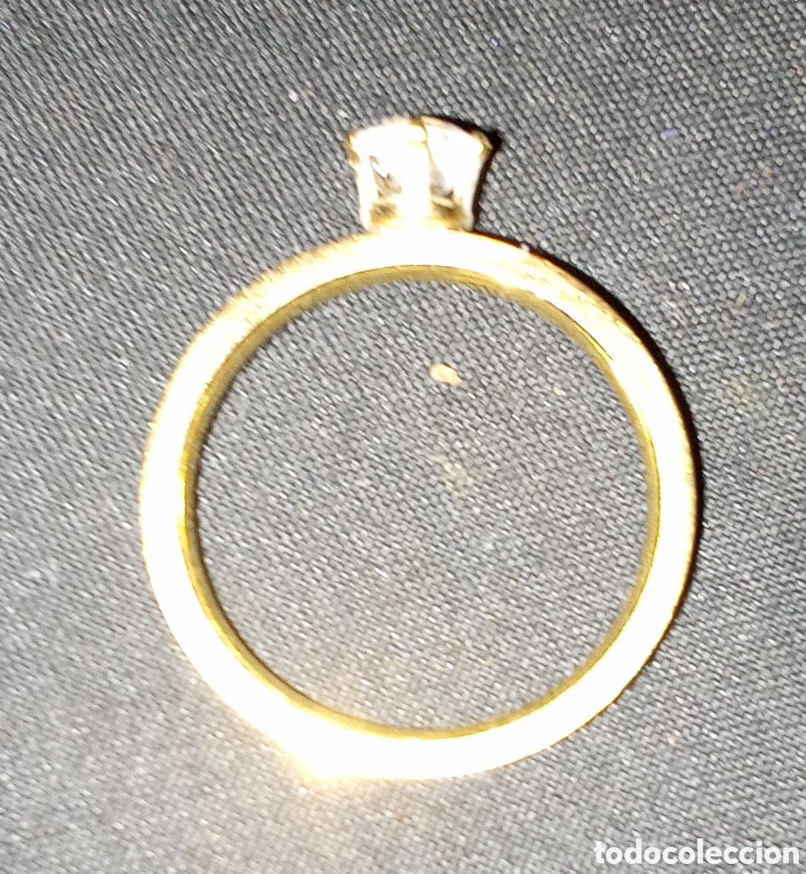 Joyeria: ANILLO DORADO CON UNA GRAN PIEDRA - Foto 3