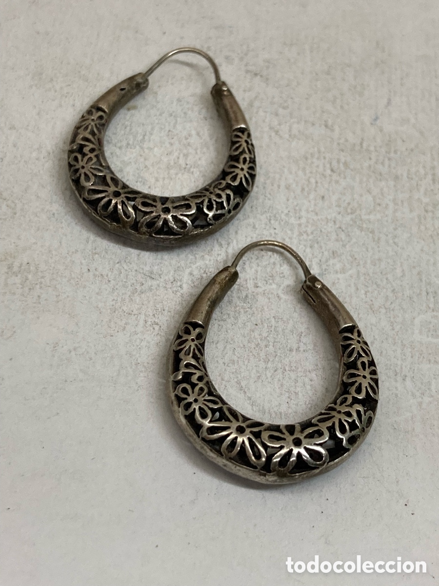 Joyeria: Pendientes de plata P344 - Foto 1