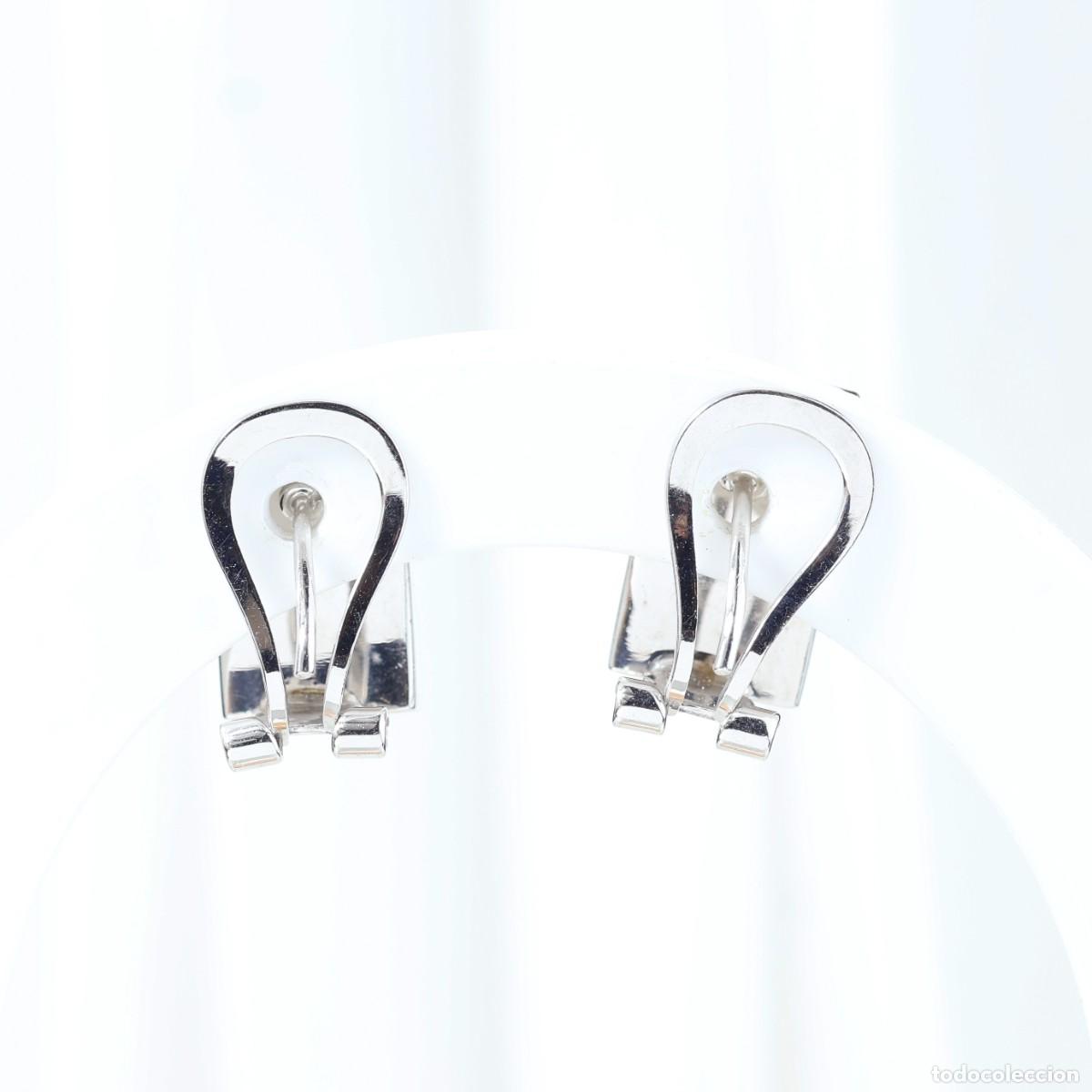 Joyeria: Pendientes oro blanco con brillantes - Foto 6