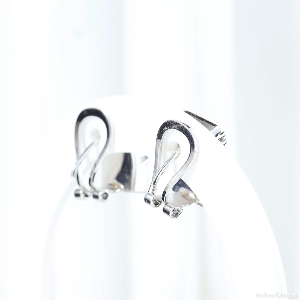 Joyeria: Pendientes oro blanco con brillantes - Foto 7