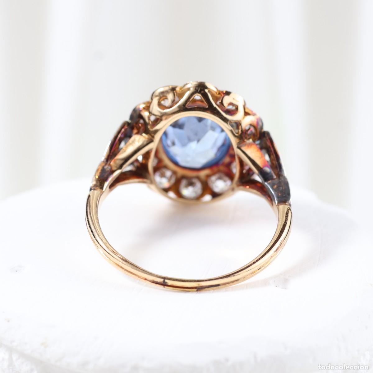 Joyeria: Roseta vintage oro con diamantes - Foto 5