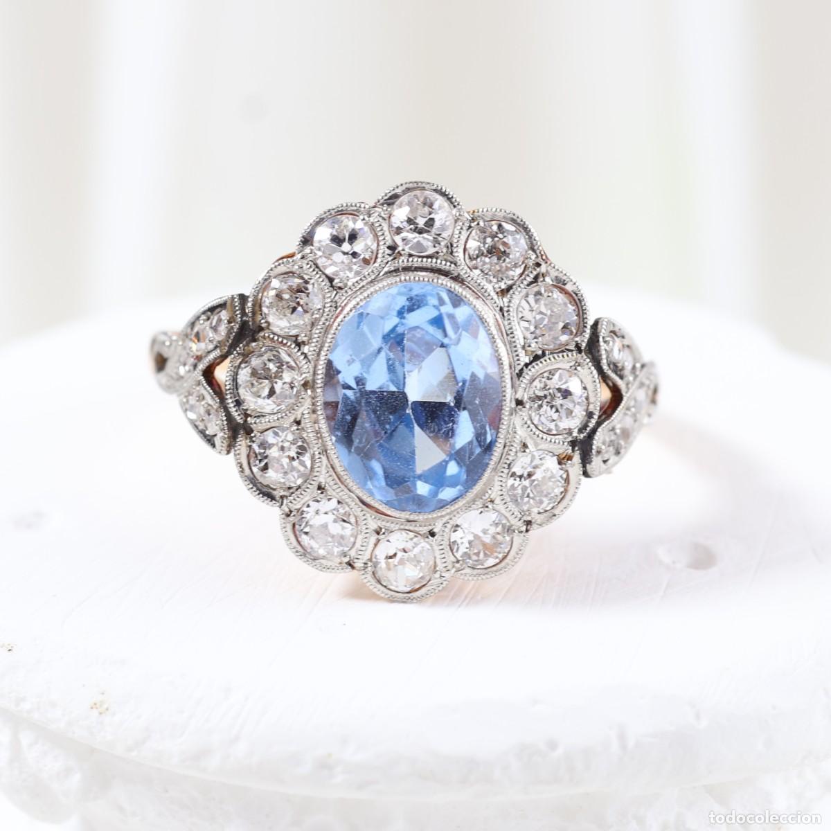 Joyeria: Roseta vintage oro con diamantes - Foto 10