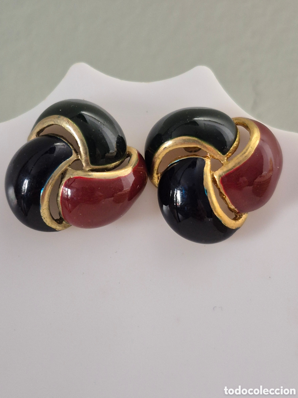 Joyeria: SOFISTICADOS PENDIENTES VINTAGE AUT&Eacute;NTICOS. REF S6 C EOS VINTAGE PENDIENTES 1 - Foto 5