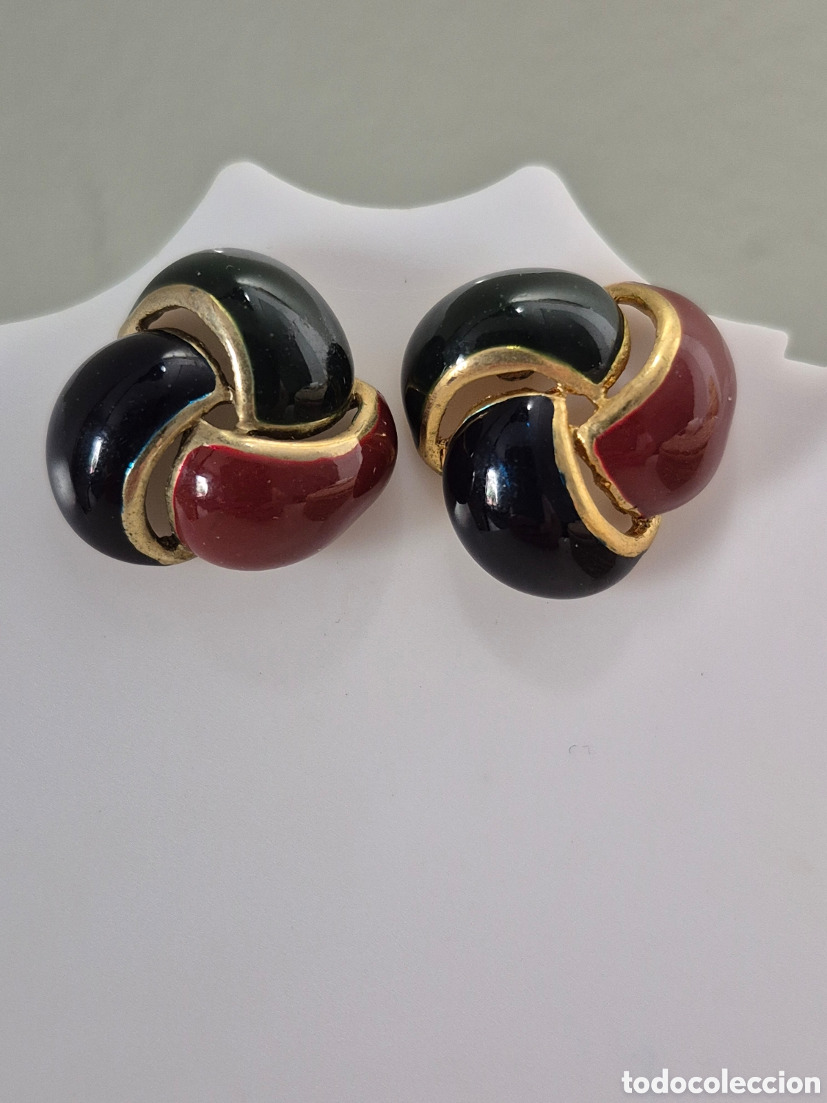 Joyeria: SOFISTICADOS PENDIENTES VINTAGE AUT&Eacute;NTICOS. REF S6 C EOS VINTAGE PENDIENTES 1 - Foto 1