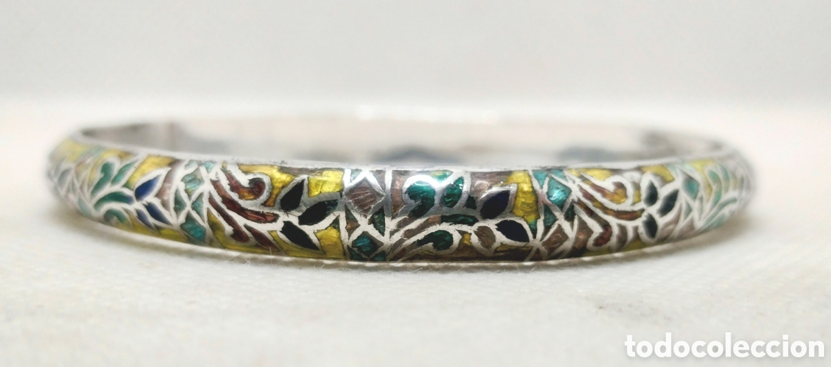 Joyeria: Brazalete en plata y esmaltes - Foto 3