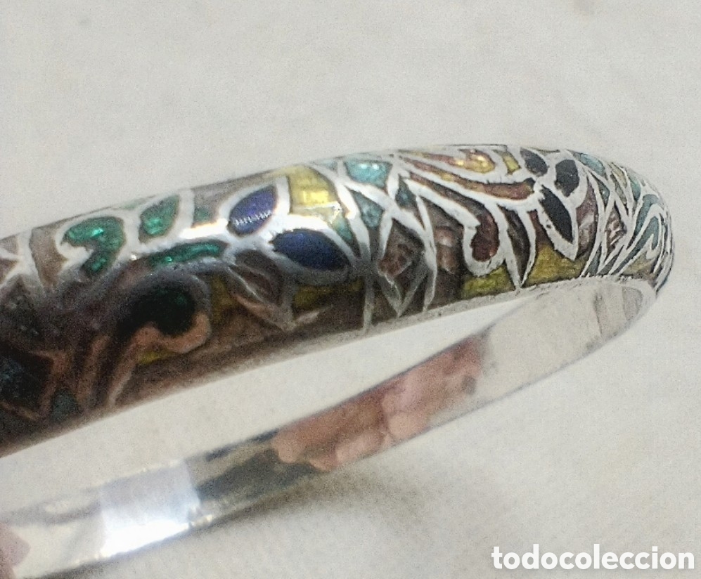 Joyeria: Brazalete en plata y esmaltes - Foto 5