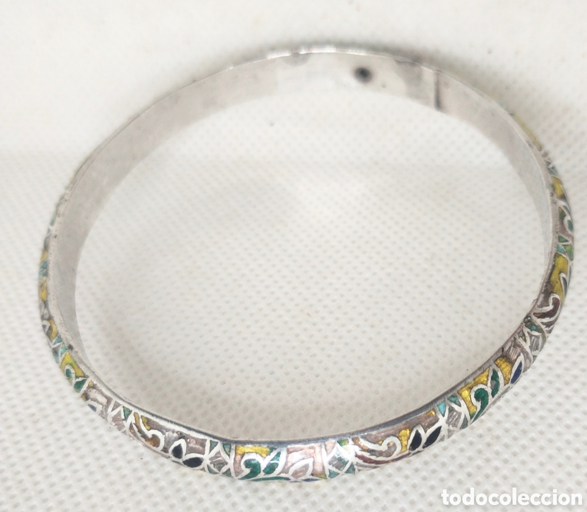 Joyeria: Brazalete en plata y esmaltes - Foto 1