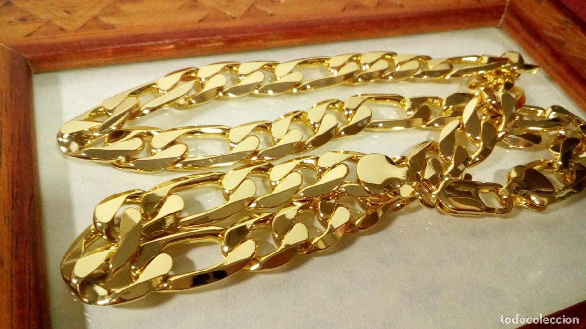 Joyeria: CADENA FIGARO GF. 18K 12MM X 60 CM - Foto 2