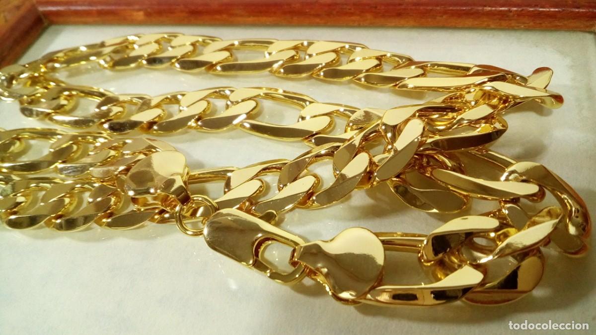Joyeria: CADENA FIGARO GF. 18K 12MM X 60 CM - Foto 3
