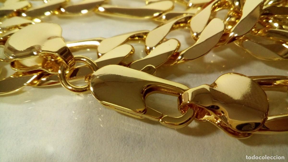 Joyeria: CADENA FIGARO GF. 18K 12MM X 60 CM - Foto 4