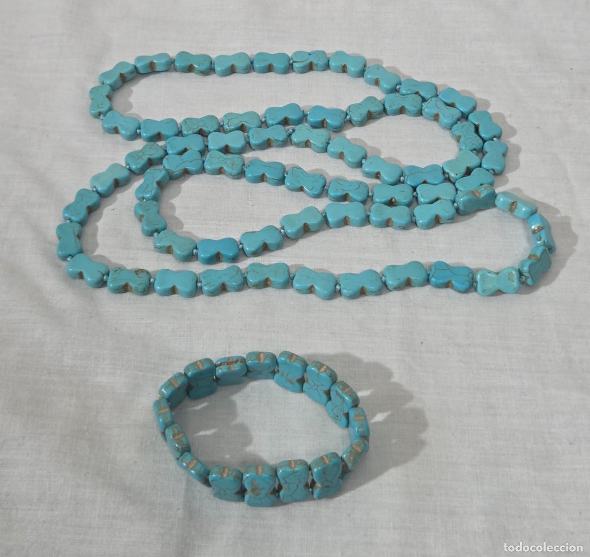 Joyeria: Juego collar + pulsera de turquesa - Foto 1