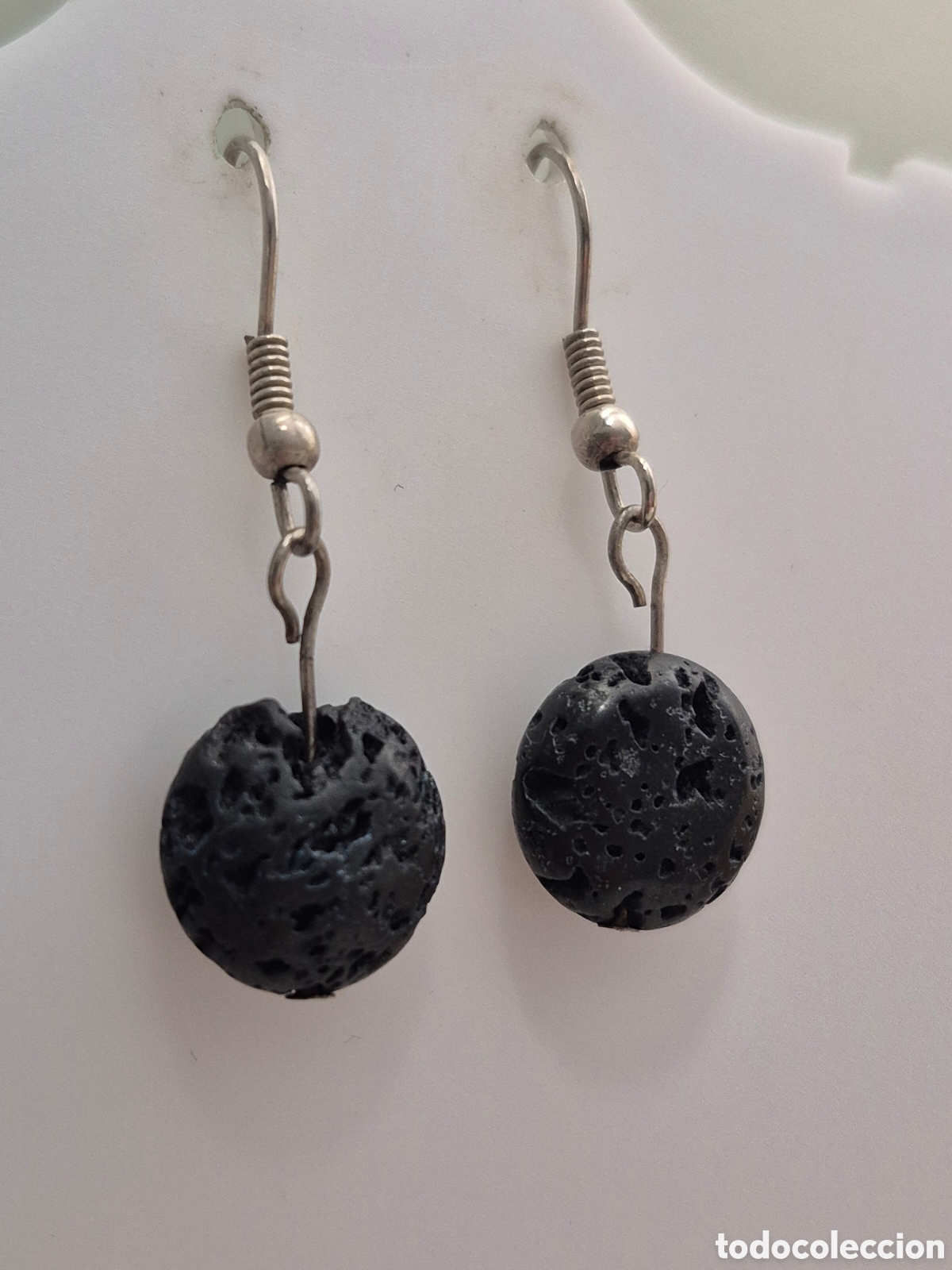 Joyeria: BONITOS PENDIENTES DE LAVA. REF S6 C EOS VINTAGE PENDIENTES 2 - Foto 2