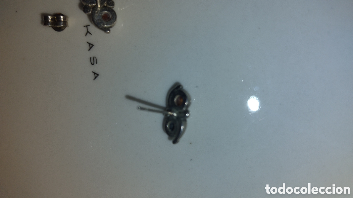 Joyeria: Pendientes de plata 925 y ambar - Foto 3