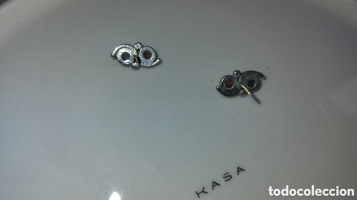 Joyeria: Pendientes de plata 925 y ambar - Foto 4