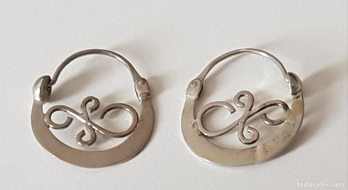 Joyeria: Argollas Canarias en plata de Ley 925 mm. - Foto 1