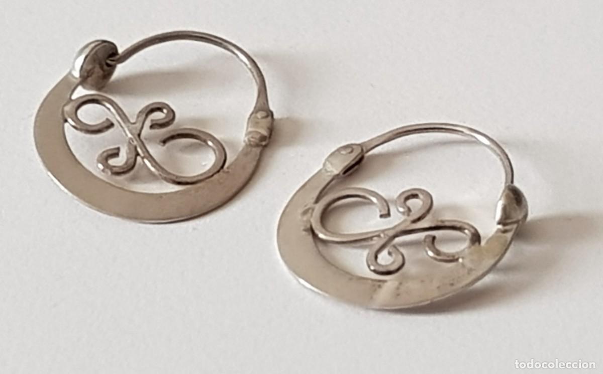 Joyeria: Argollas Canarias en plata de Ley 925 mm. - Foto 2