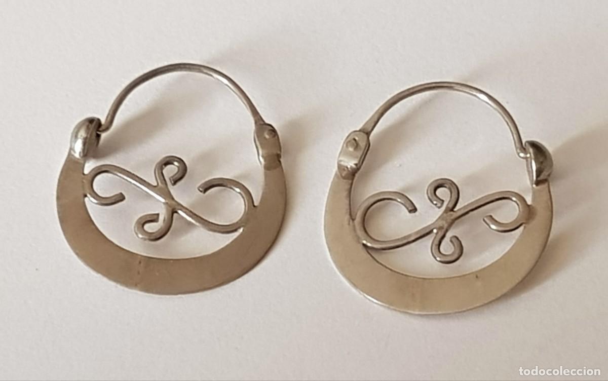 Joyeria: Argollas Canarias en plata de Ley 925 mm. - Foto 1