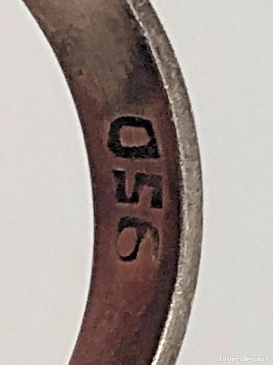 Joyeria: Anillo plata de Ley 950 con Lapisl&aacute;zuli - Foto 5