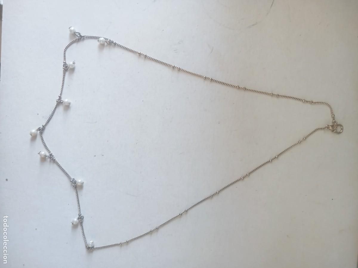 Joyeria: BONITA CADENA CON PERLAS ANTIGUO - Foto 1