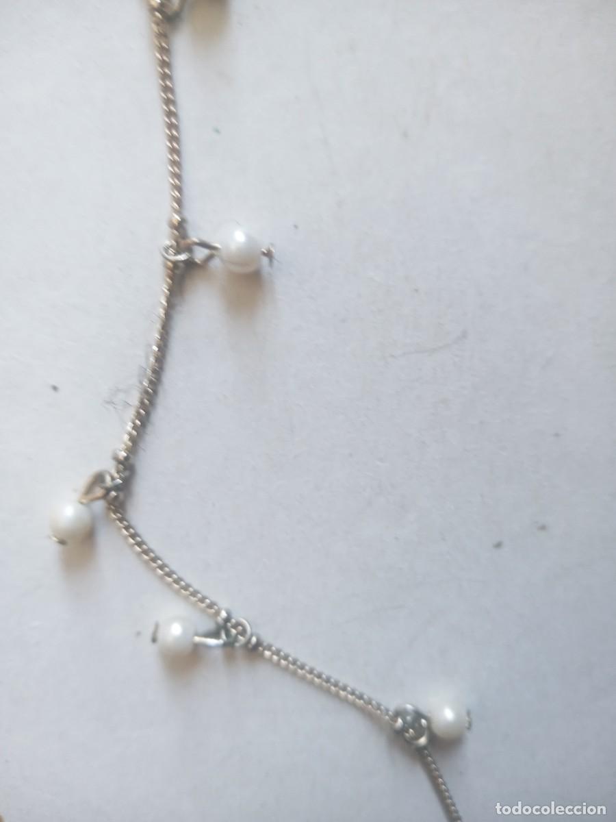 Joyeria: BONITA CADENA CON PERLAS ANTIGUO - Foto 3