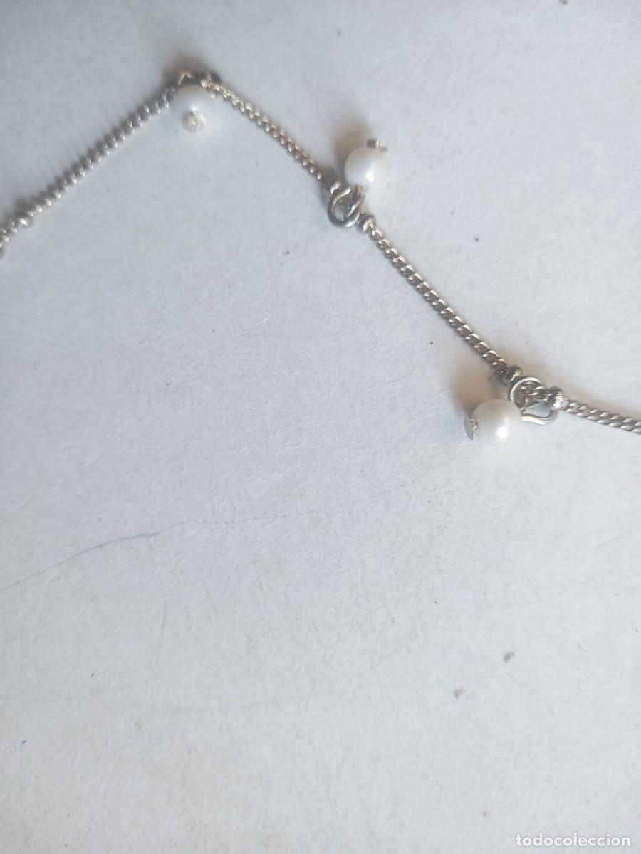 Joyeria: BONITA CADENA CON PERLAS ANTIGUO - Foto 7