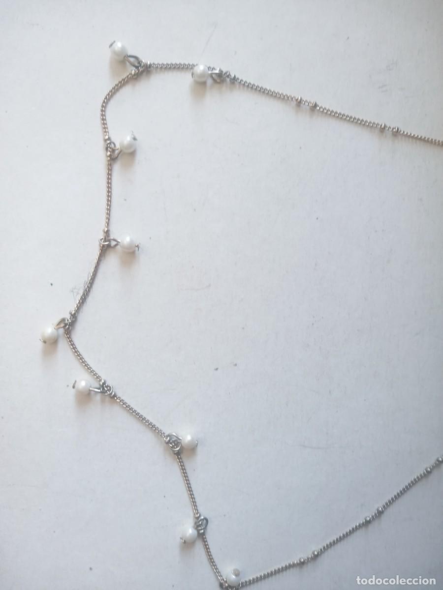 Joyeria: BONITA CADENA CON PERLAS ANTIGUO - Foto 9