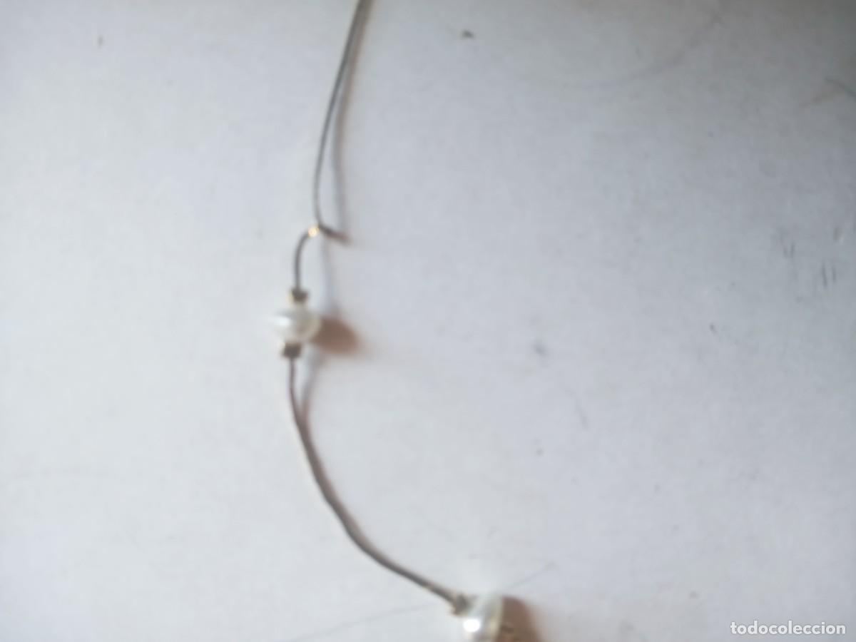 Joyeria: BONITA CADENA CON PERLAS ANTIGUO - Foto 3