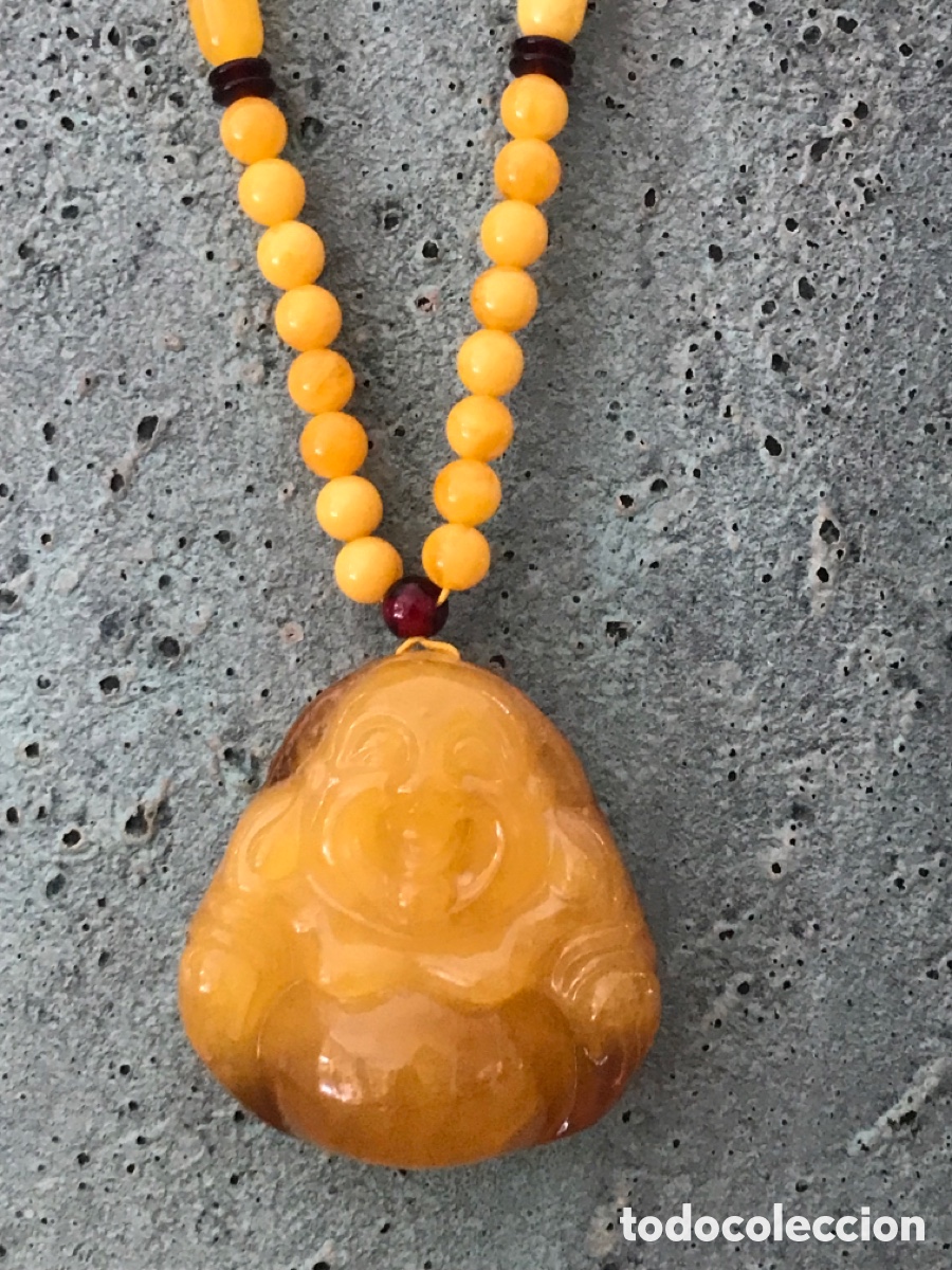 Joyeria: Collar figura buda &Aacute;mbar - Foto 2