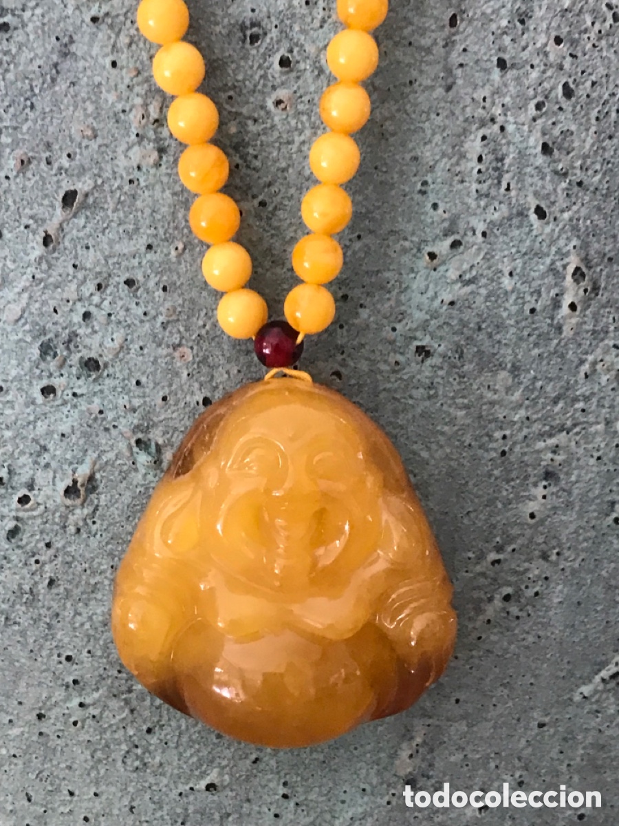 Joyeria: Collar figura buda &Aacute;mbar - Foto 1