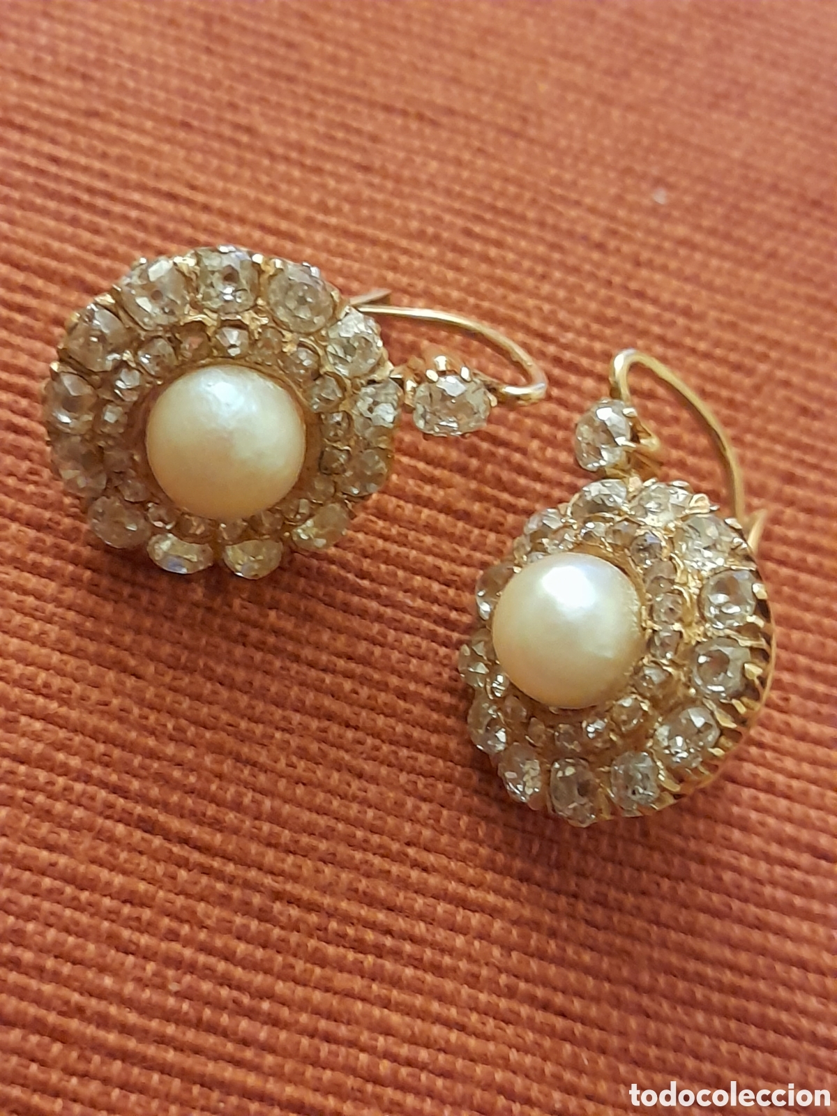 Joyeria: PENDIENTES ANTIGUOS CON DIAMANTES - Foto 2
